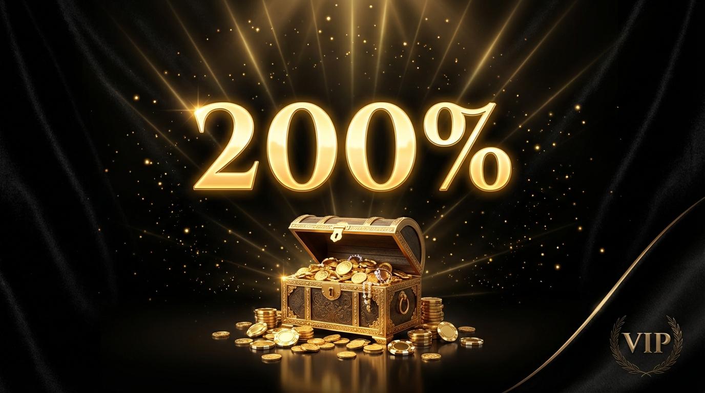 Приветственный бонус 200%